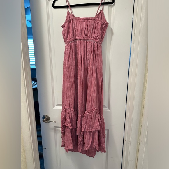 Pink maxi dress, size small - Picture 2 of 3